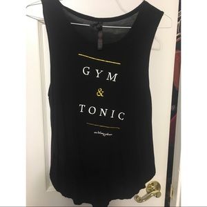 Betsey Johnson Gym & Tonic tank